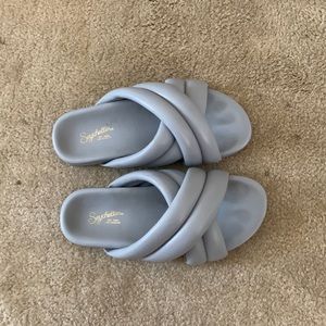 Seychelles leather slides